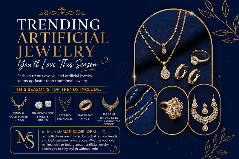 Trending Artificial Jewelry Styles You’ll Love This Season