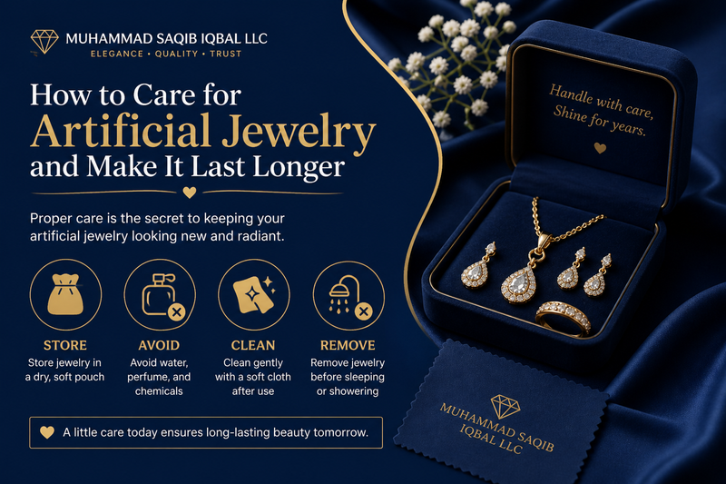 How to Care for Artificial Jewelry and Make It Last Longer