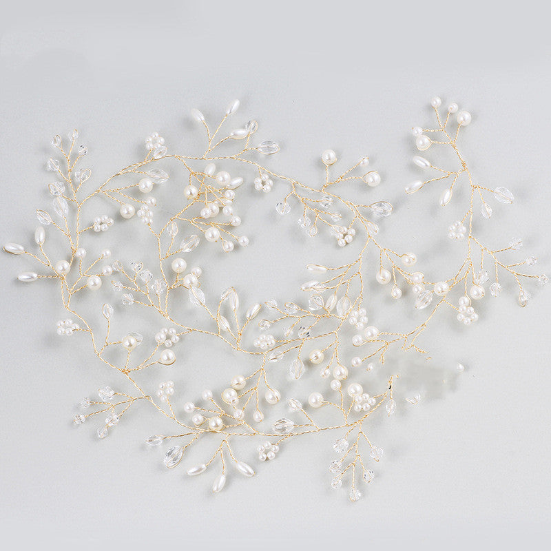 Pearl Hair Band Photo Studio Wedding Travel Photography Dress Accessories