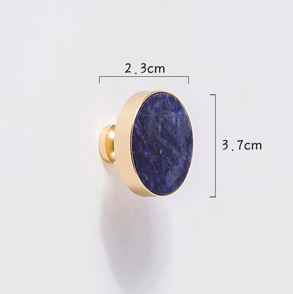 Original Marble Crystal Gold Pure Brass Handle Nordic Light