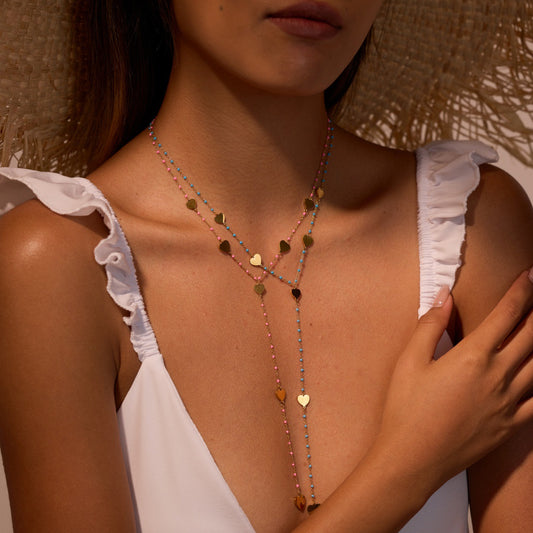 Stainless Steel Jewelry Tassel Necklace For Women