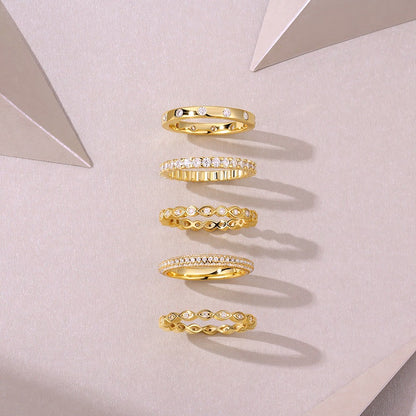 1Starlight Golden Melody - Fashionable Men And Women Ring And Ring Jewelry Set With Moissanite S925 Sterling Silver And Gold-plated Diamond Prohibit Tk Sales