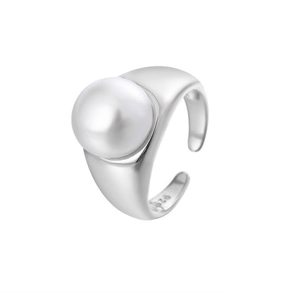 Zircon Inlaid Unique Design Minority Fashion Index Finger Ring
