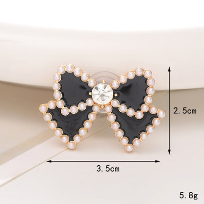 Jeans Button Hole Shoes Diy Accessories Bright Crystal Classic Style Ornament Accessories Upper Pearl Flower