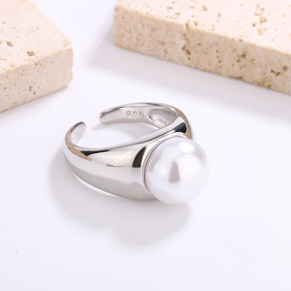 Zircon Inlaid Unique Design Minority Fashion Index Finger Ring