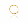 24k Gold Jewelry,Gold Dome Croissant Band Ring, Stackable Ring, Signet Ring, Women Jewelry Minimalist Chic Style